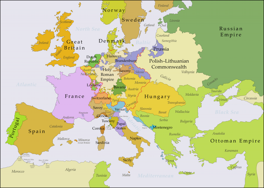 Europe before the Russo-Turkish War of 1768–1774 / https://www.wikiwand.com/en/Russo-Turkish_War_(1768%E2%80%931774)